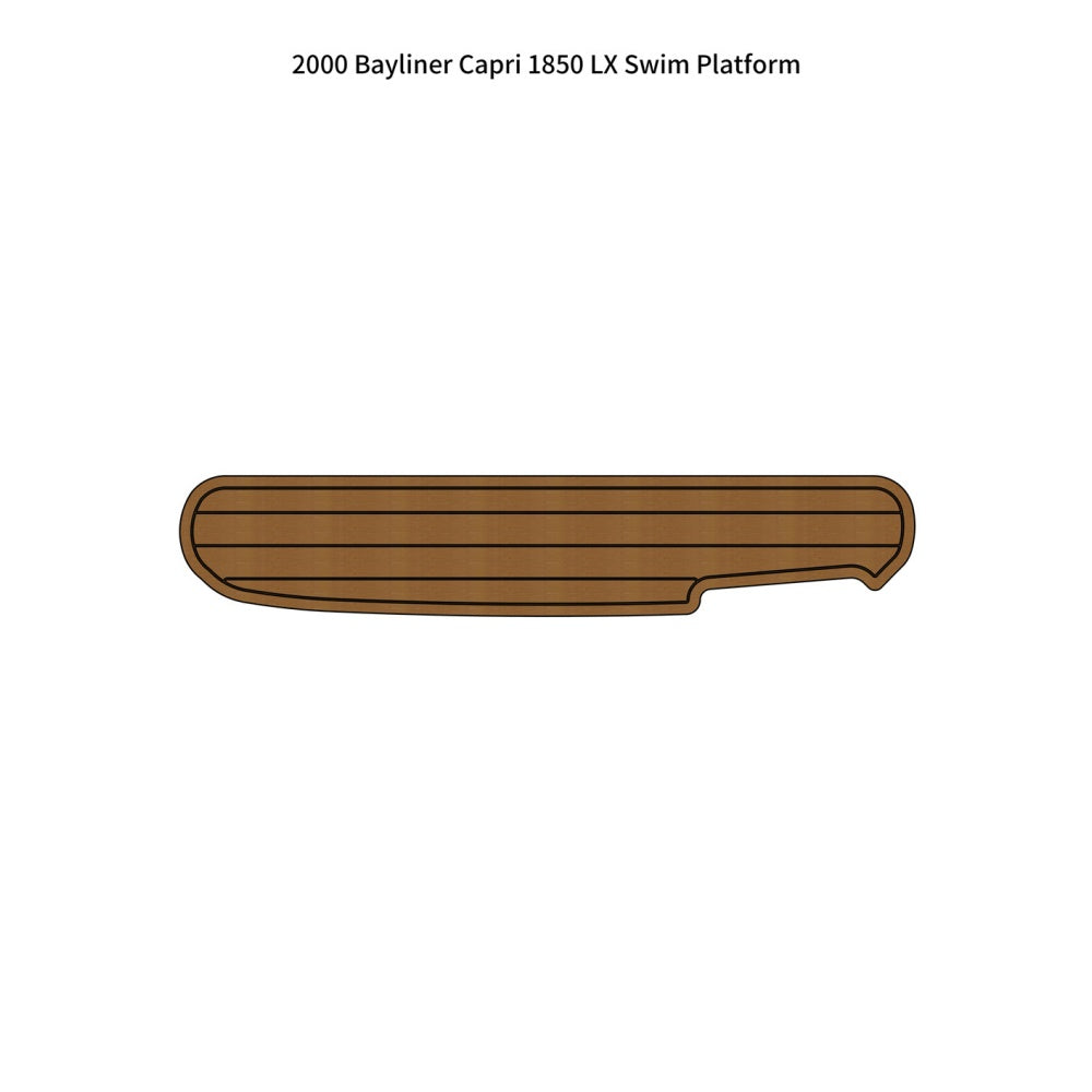 Custom "2000 Bayliner Capri 1850 LX " EVA Foam Boat Deck Mat Marine Flooring Marine Boat Decking Yacht Pad HzKaiCun