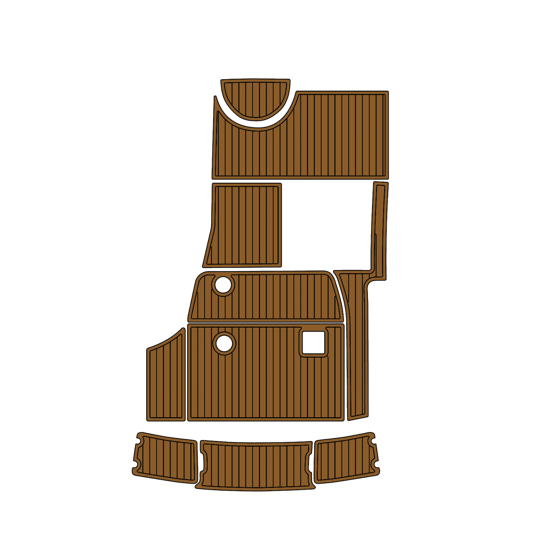 Custom "2000 CHAPARRAL 240" EVA Foam Boat Deck Mat Marine Flooring Marine Boat Decking Yacht Pad HzKaiCun