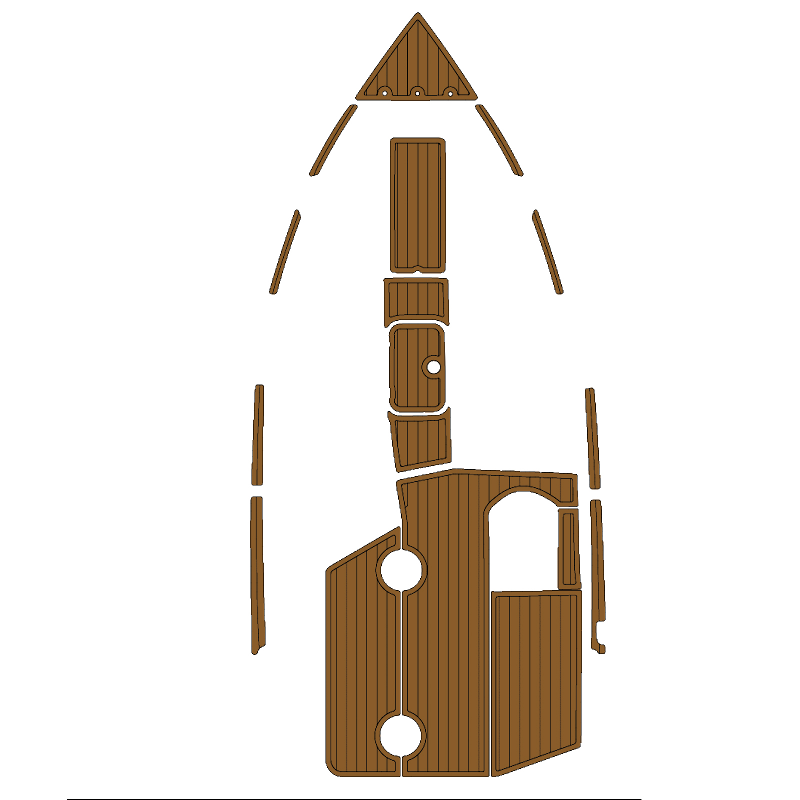 2000 Centurion Elite V Version 1 boat flooring