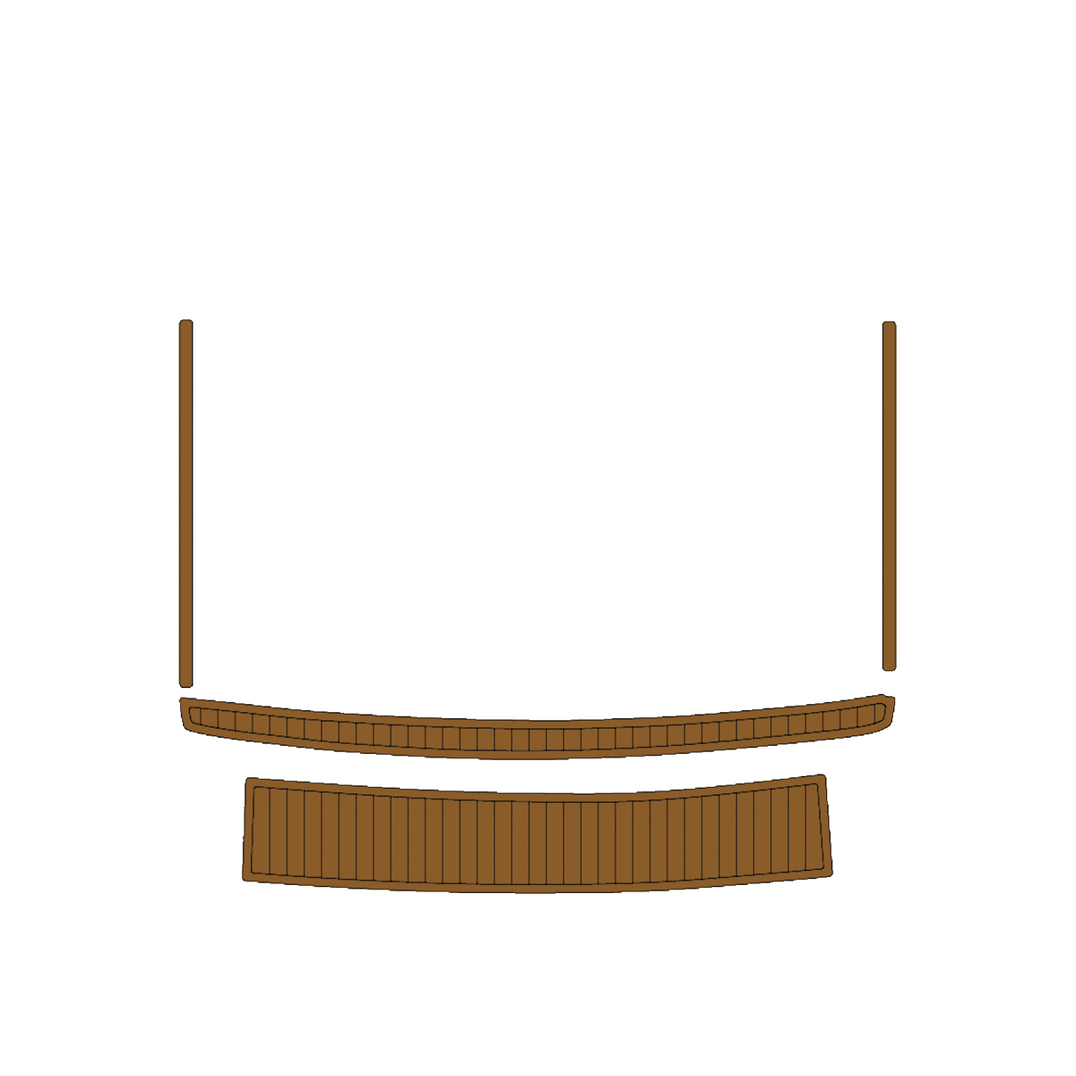 Custom "2000 Marada Sport" EVA Foam Boat Deck Mat Marine Flooring Marine Boat Decking Yacht Pad HzKaiCun