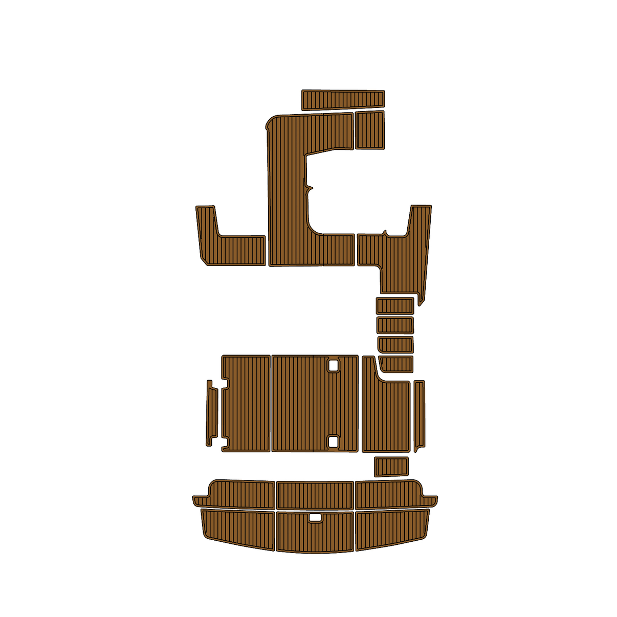 Custom "2001 Silverton 300" EVA Foam Boat Deck Mat Marine Flooring Marine Boat Decking Yacht Pad HzKaiCun