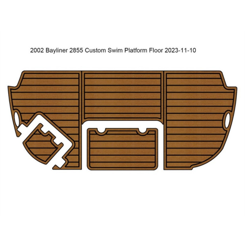Custom "2002 Bayliner 2855 Custom" EVA Foam Boat Deck Mat Marine Flooring Marine Boat Decking Yacht Pad HzKaiCun