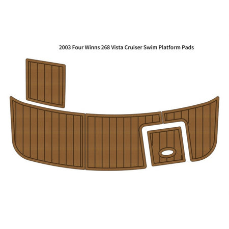 Custom "2003 Four Winns 268 Vista" EVA Foam Boat Flooring HzKaiCun