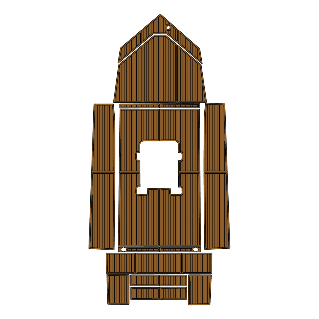 Custom "2003 Alumacraft 20CC" EVA Foam Boat Deck Mat Marine Flooring Marine Boat Decking Yacht Pad HzKaiCun