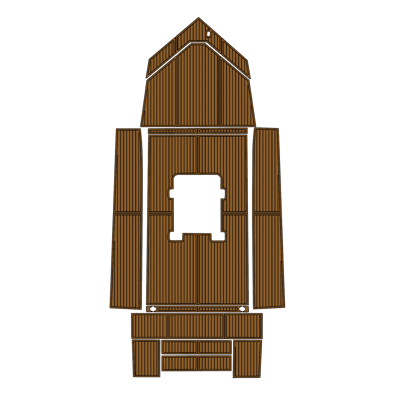 Custom "2003 Alumacraft 20CC" EVA Foam Boat Deck Mat Marine Flooring Marine Boat Decking Yacht Pad HzKaiCun