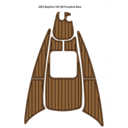 Custom "2003 Bayliner 245 SB Foredeck" EVA Foam Boat Deck Mat Marine Flooring Marine Boat Decking Yacht Pad HzKaiCun
