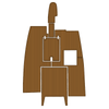 Custom "2003 Nautique Sport AIR" EVA Foam Boat Deck Mat Marine Flooring Marine Boat Decking Yacht Pad HzKaiCun