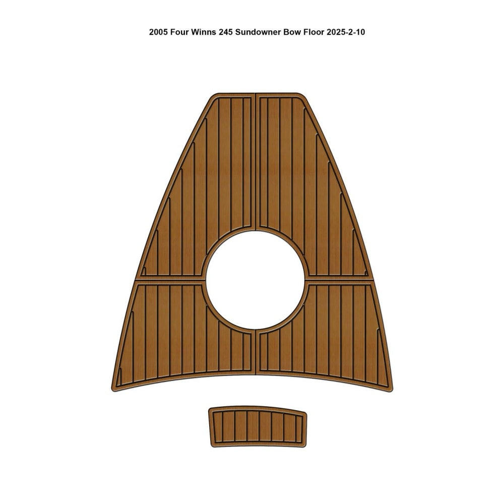 Custom "2005 Four Winns 245 Sundowner" EVA Foam Boat Flooring HzKaiCun