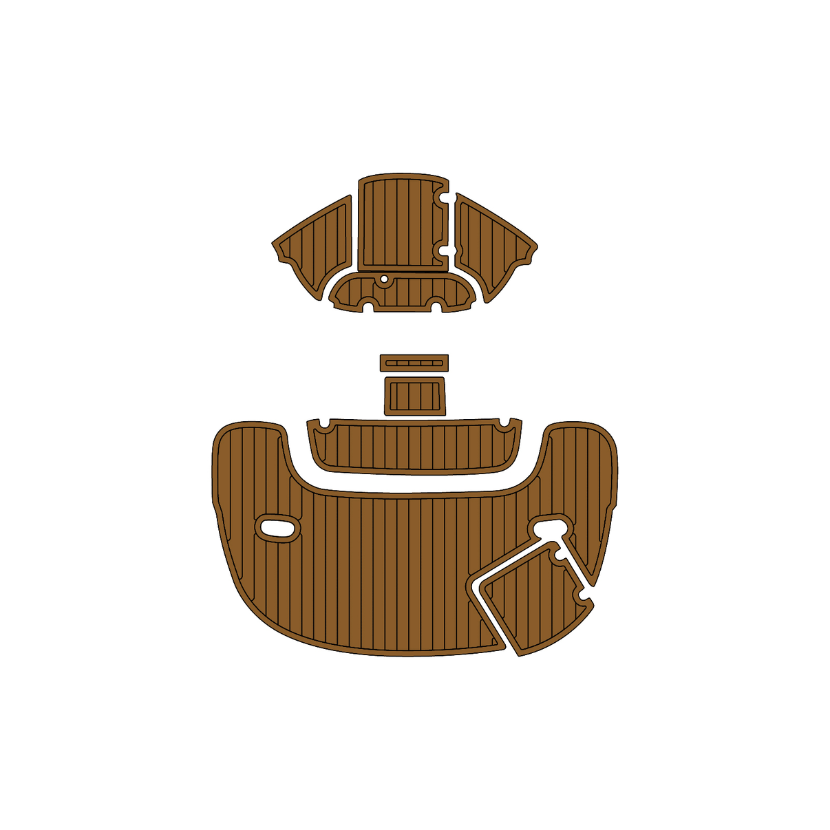 Custom "2005 Stingray 220DR" EVA Foam Boat Deck Mat Marine Flooring Marine Boat Decking Yacht Pad HzKaiCun