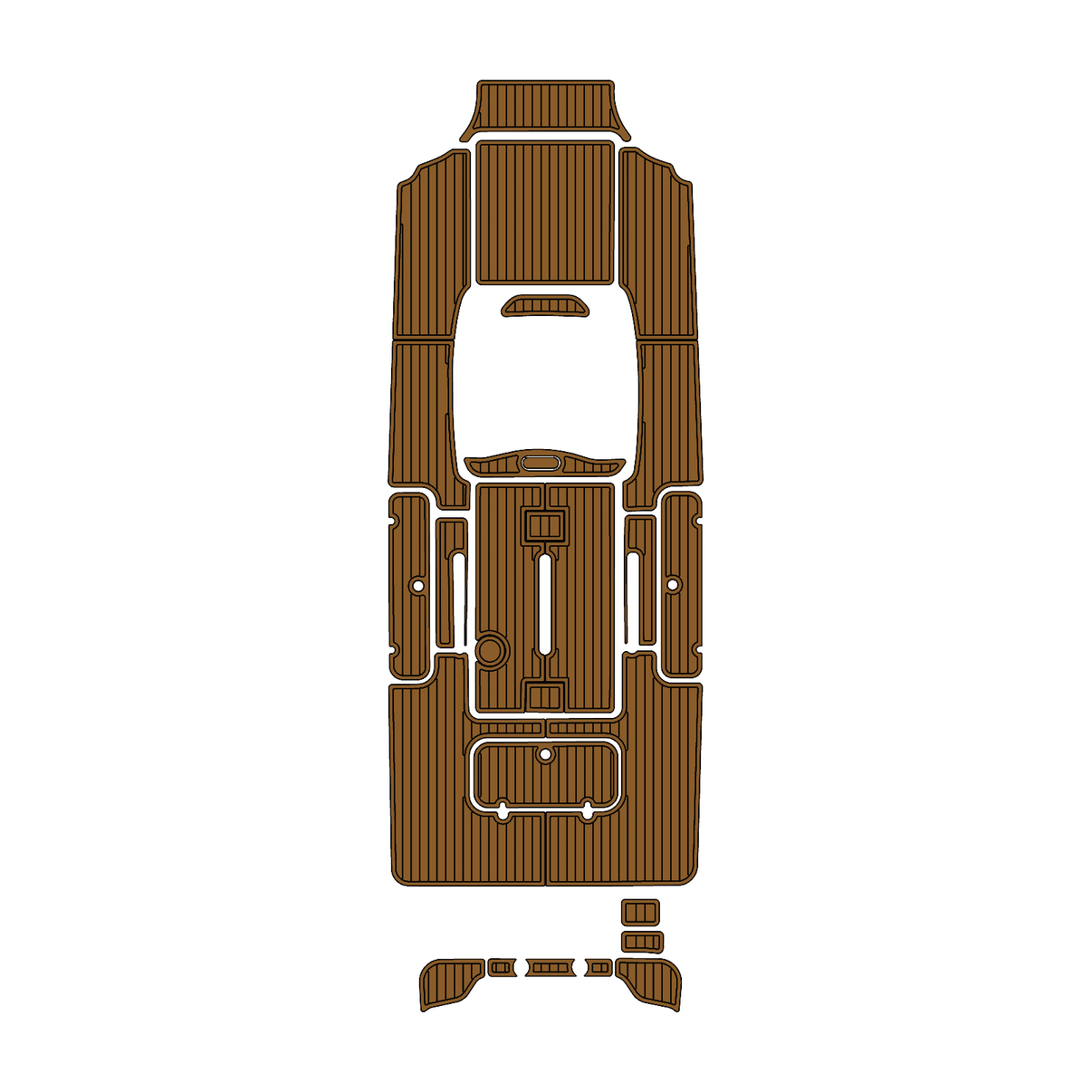 Custom "2006 Glassstream 328 SCX" EVA Foam Boat Deck Mat Marine Flooring Marine Boat Decking Yacht Pad HzKaiCun