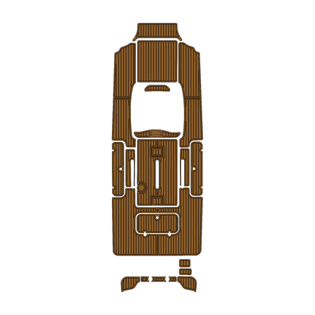 Custom "2006 Glassstream 328 SCX" EVA Foam Boat Deck Mat Marine Flooring Marine Boat Decking Yacht Pad HzKaiCun