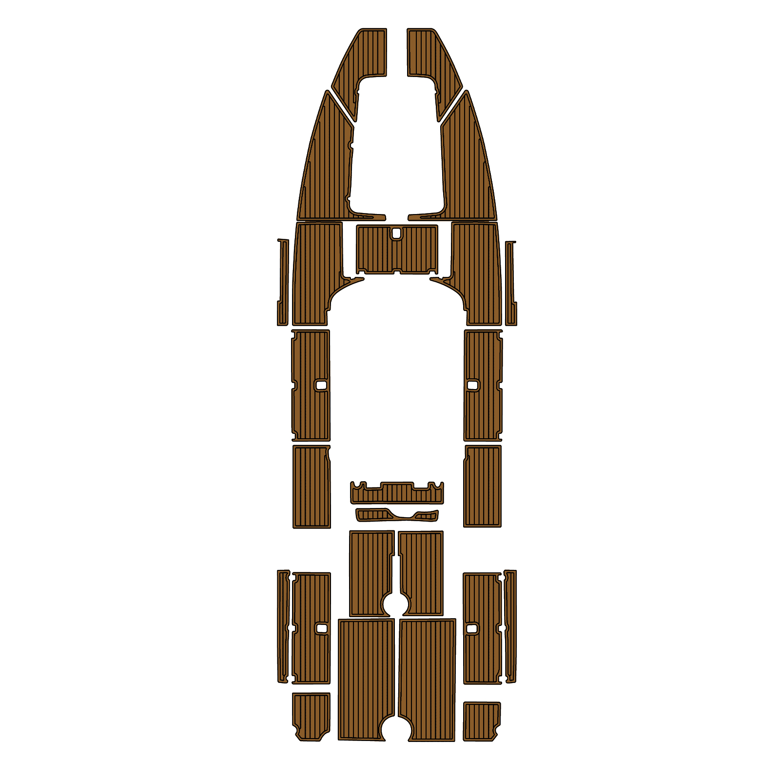 Custom "2006 Wellcraft CCF" EVA Foam Boat Deck Mat Marine Flooring Marine Boat Decking Yacht Pad HzKaiCun