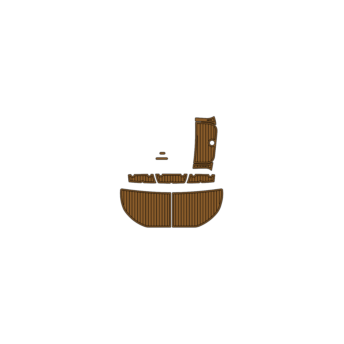 Custom "2007 Tige 22-24 VE" EVA Foam Boat Deck Mat Marine Flooring Marine Boat Decking Yacht Pad HzKaiCun