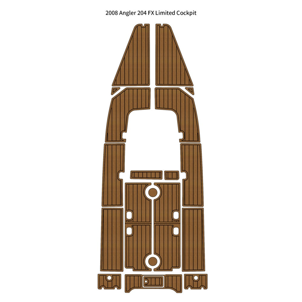 Custom "2008 Angler 204 FX Limited" EVA Foam Boat Deck Mat Marine Flooring Marine Boat Decking Yacht Pad HzKaiCun