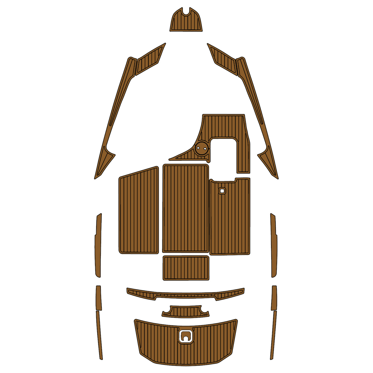 Custom "2009-2014 Axis A22" EVA Foam Boat Deck Mat Marine Flooring Marine Boat Decking Yacht Pad HzKaiCun
