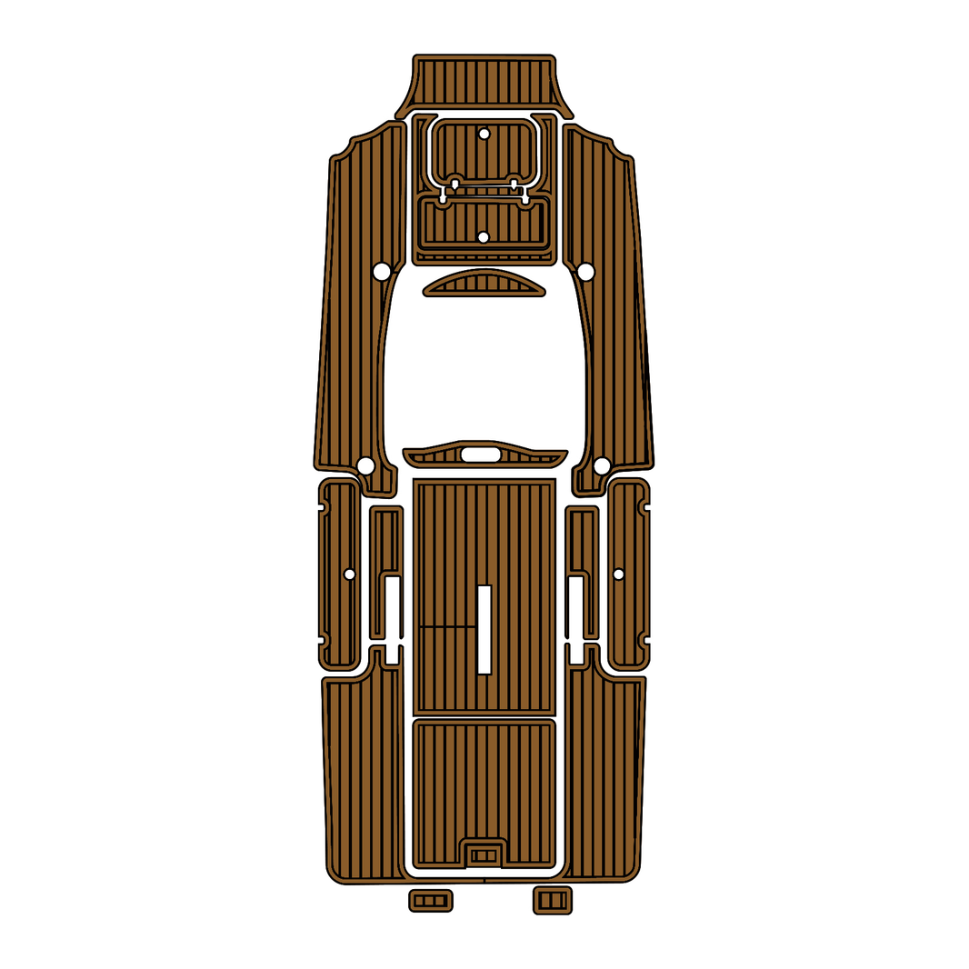 Custom "2009 Glasstream 328 SCX" EVA Foam Boat Deck Mat Marine Flooring Marine Boat Decking Yacht Pad HzKaiCun
