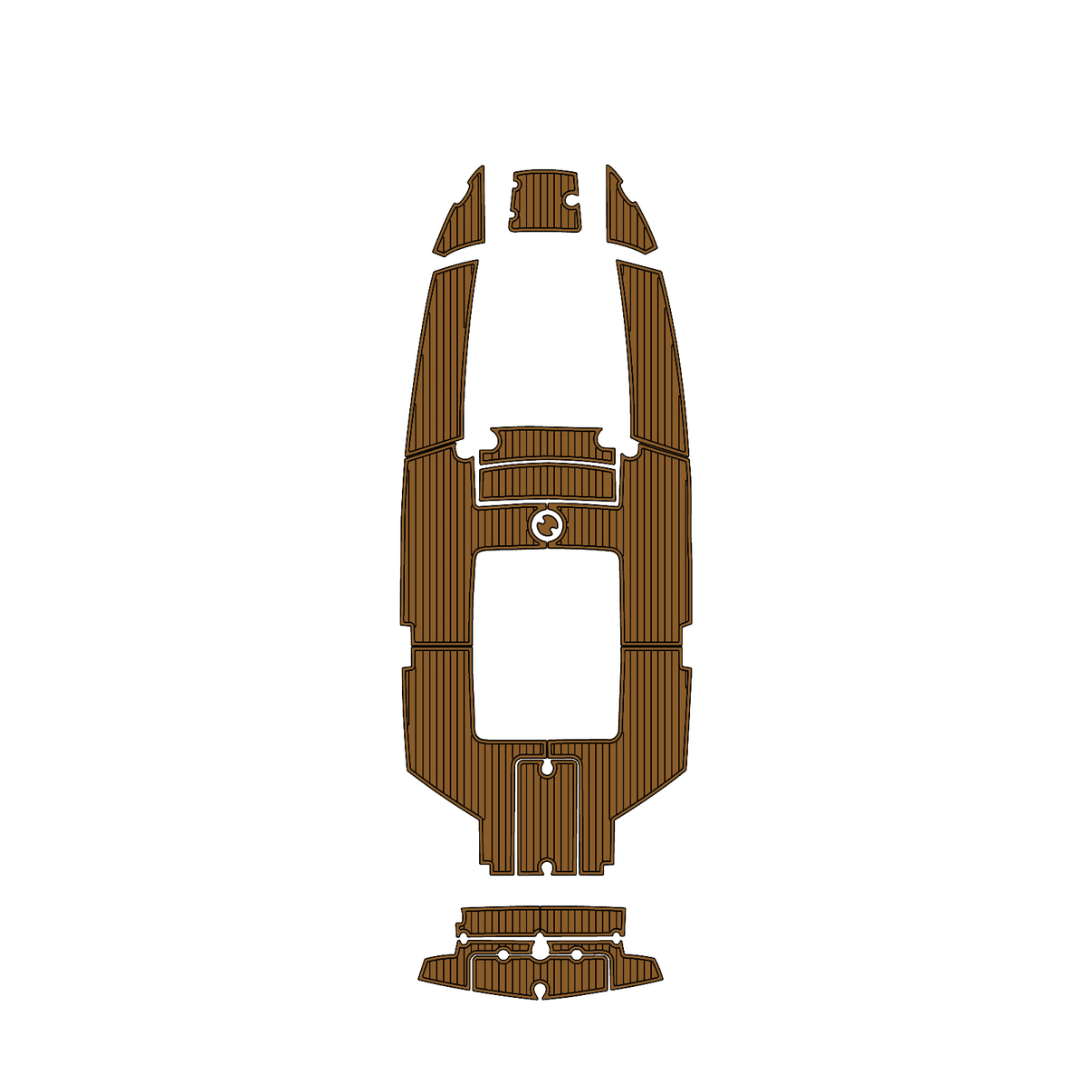 Custom "2009 MasterCraft CSX 220" EVA Foam Boat Deck Mat Marine Flooring Marine Boat Decking Yacht Pad HzKaiCun