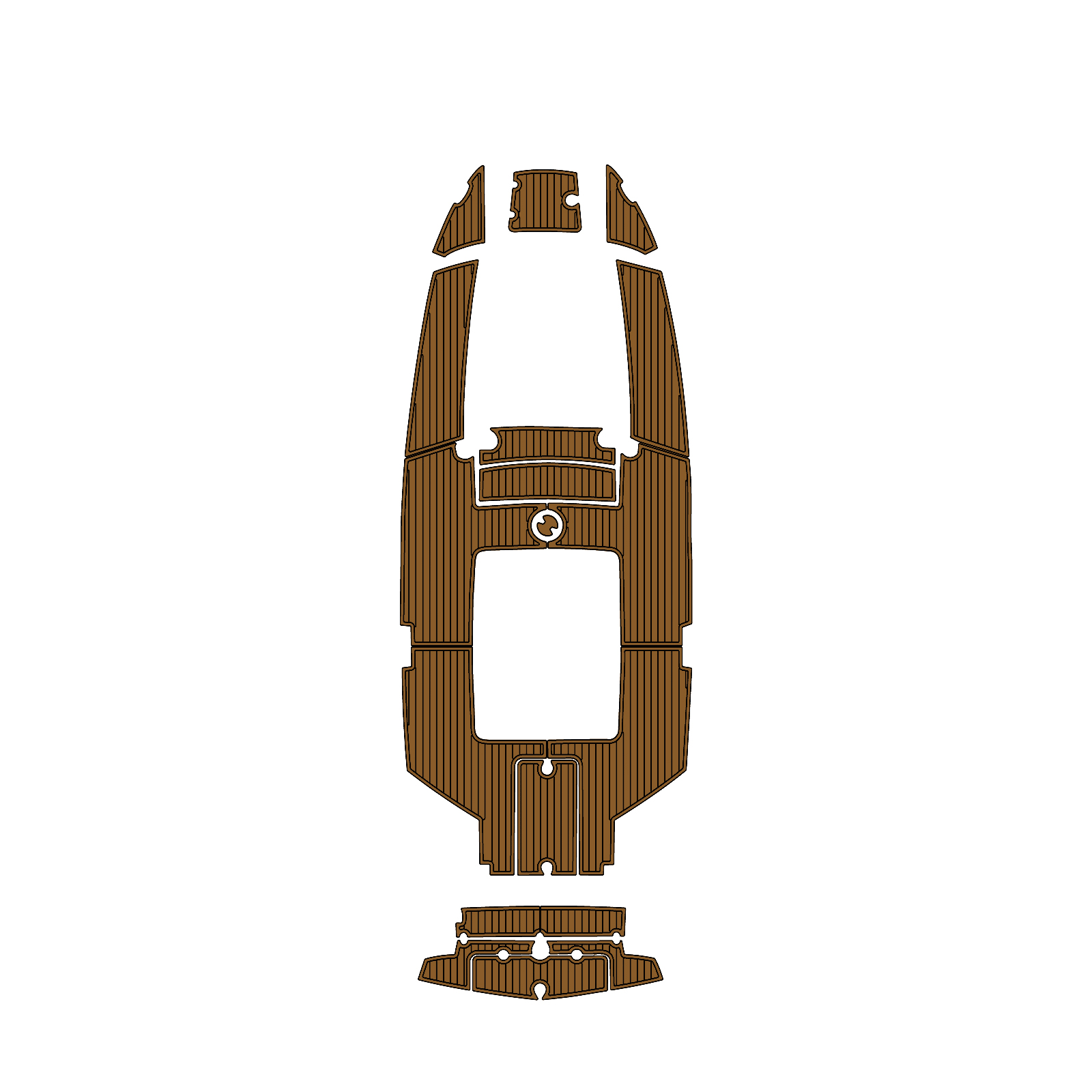 Custom "2009 MasterCraft CSX 220" EVA Foam Boat Deck Mat Marine Flooring Marine Boat Decking Yacht Pad HzKaiCun