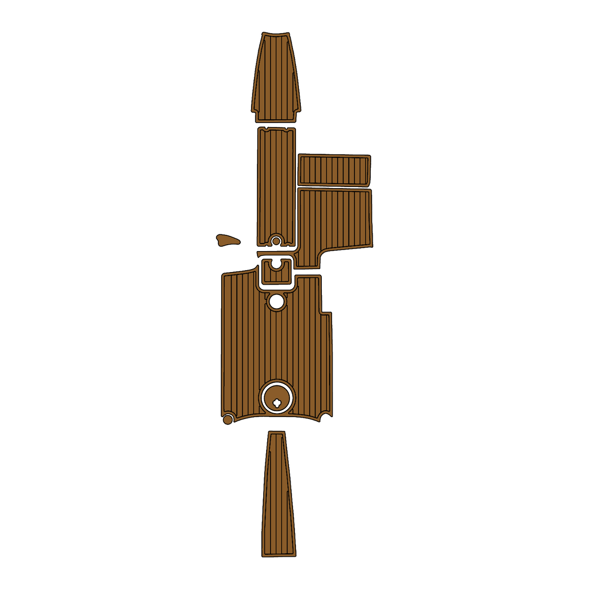 Custom "2011 MasterCraft X14 V" EVA Foam Boat Deck Mat Marine Flooring Marine Boat Decking Yacht Pad HzKaiCun