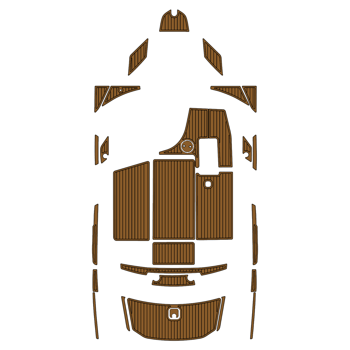 Custom "2012 Axis A22" EVA Foam Boat Deck Mat Marine Flooring Marine Boat Decking Yacht Pad HzKaiCun