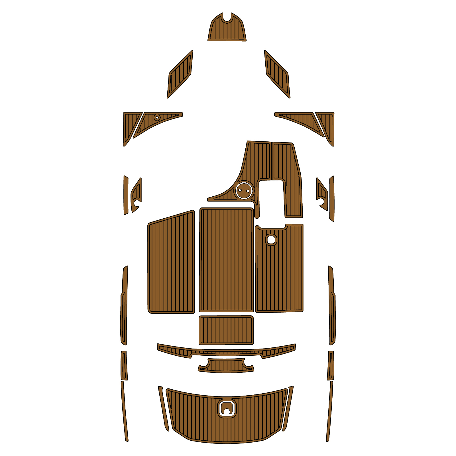 Custom "2012 Axis A22" EVA Foam Boat Deck Mat Marine Flooring Marine Boat Decking Yacht Pad HzKaiCun