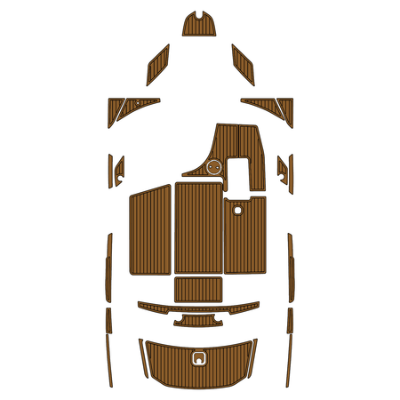 Custom "2012 Axis A22" EVA Foam Boat Deck Mat Marine Flooring Marine Boat Decking Yacht Pad HzKaiCun