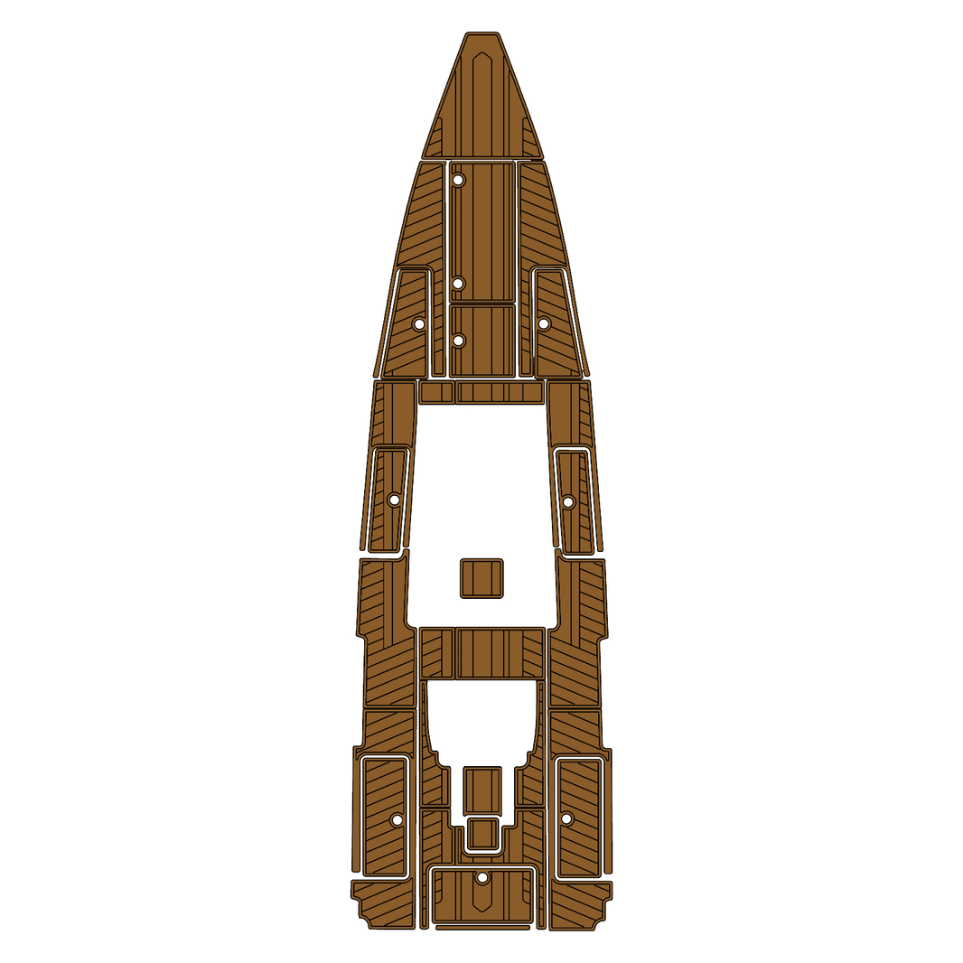 Custom "2012 Blackwater 36'" EVA Foam Boat Deck Mat Marine Flooring Marine Boat Decking Yacht Pad HzKaiCun
