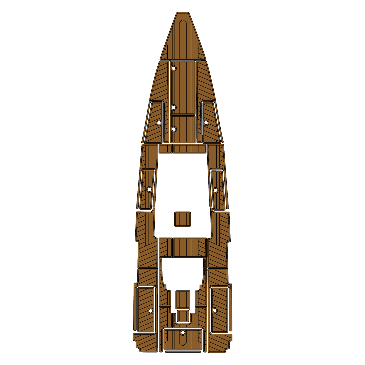 Custom "2012 Blackwater 36'" EVA Foam Boat Deck Mat Marine Flooring Marine Boat Decking Yacht Pad HzKaiCun