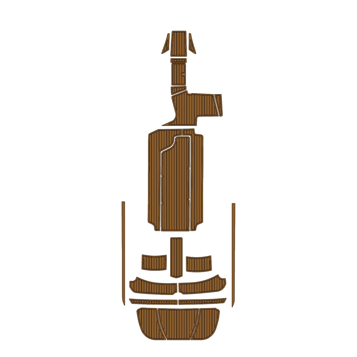 Custom "2012 Centurion Enzo 244" EVA Foam Boat Deck Mat Marine Flooring Marine Boat Decking Yacht Pad HzKaiCun