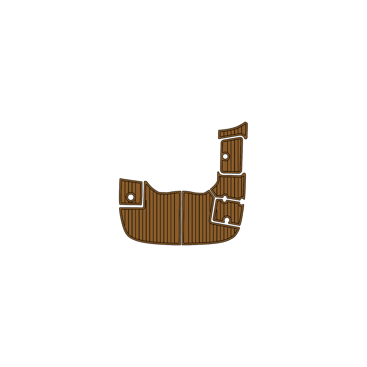 Custom "2012 Monterey 264 FS" EVA Foam Boat Deck Mat Marine Flooring Marine Boat Decking Yacht Pad HzKaiCun