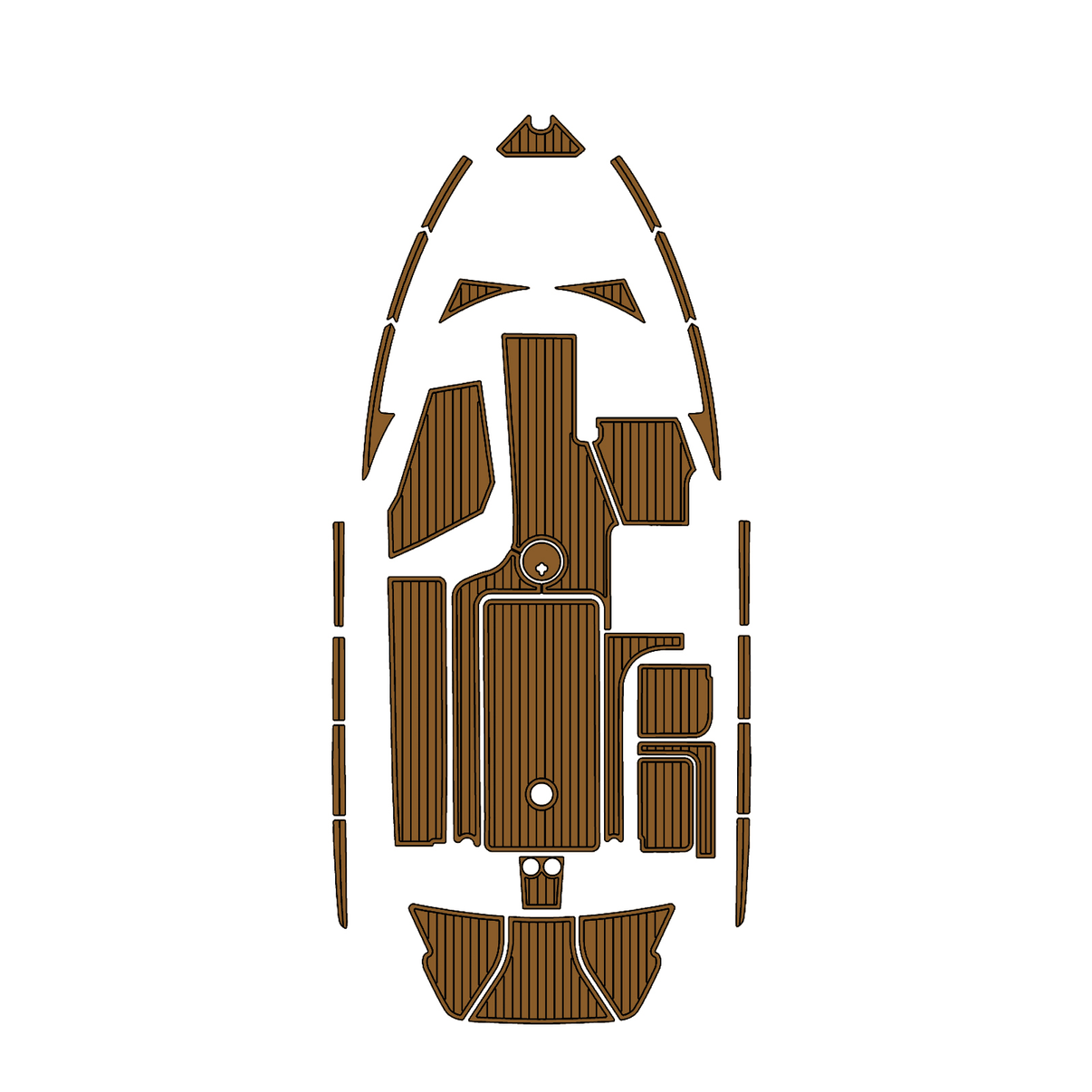 Custom "2014 Malibu 23 LSV" EVA Foam Boat Deck Mat Marine Flooring Marine Boat Decking Yacht Pad HzKaiCun
