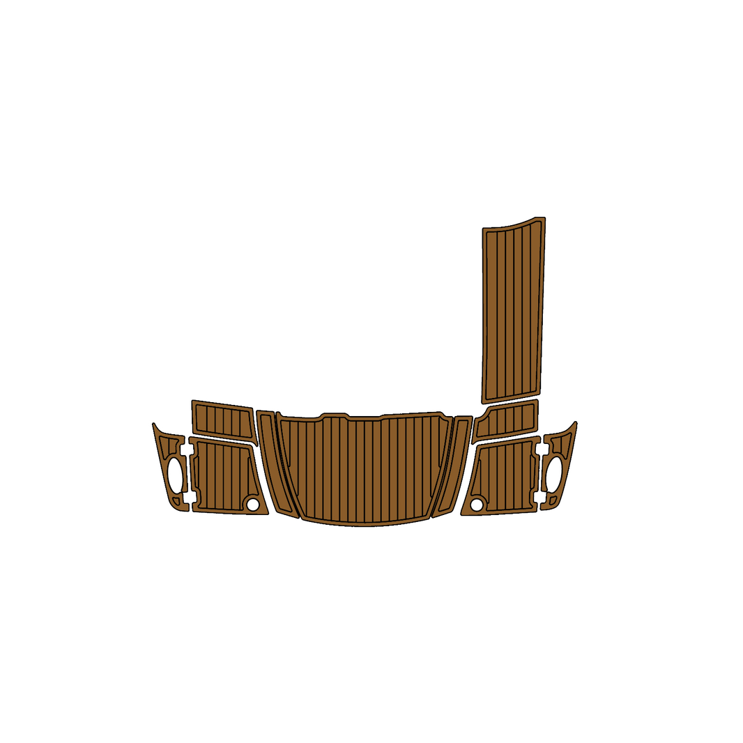 Custom "2015 Chaparral 327" EVA Foam Boat Deck Mat Marine Flooring Marine Boat Decking Yacht Pad HzKaiCun