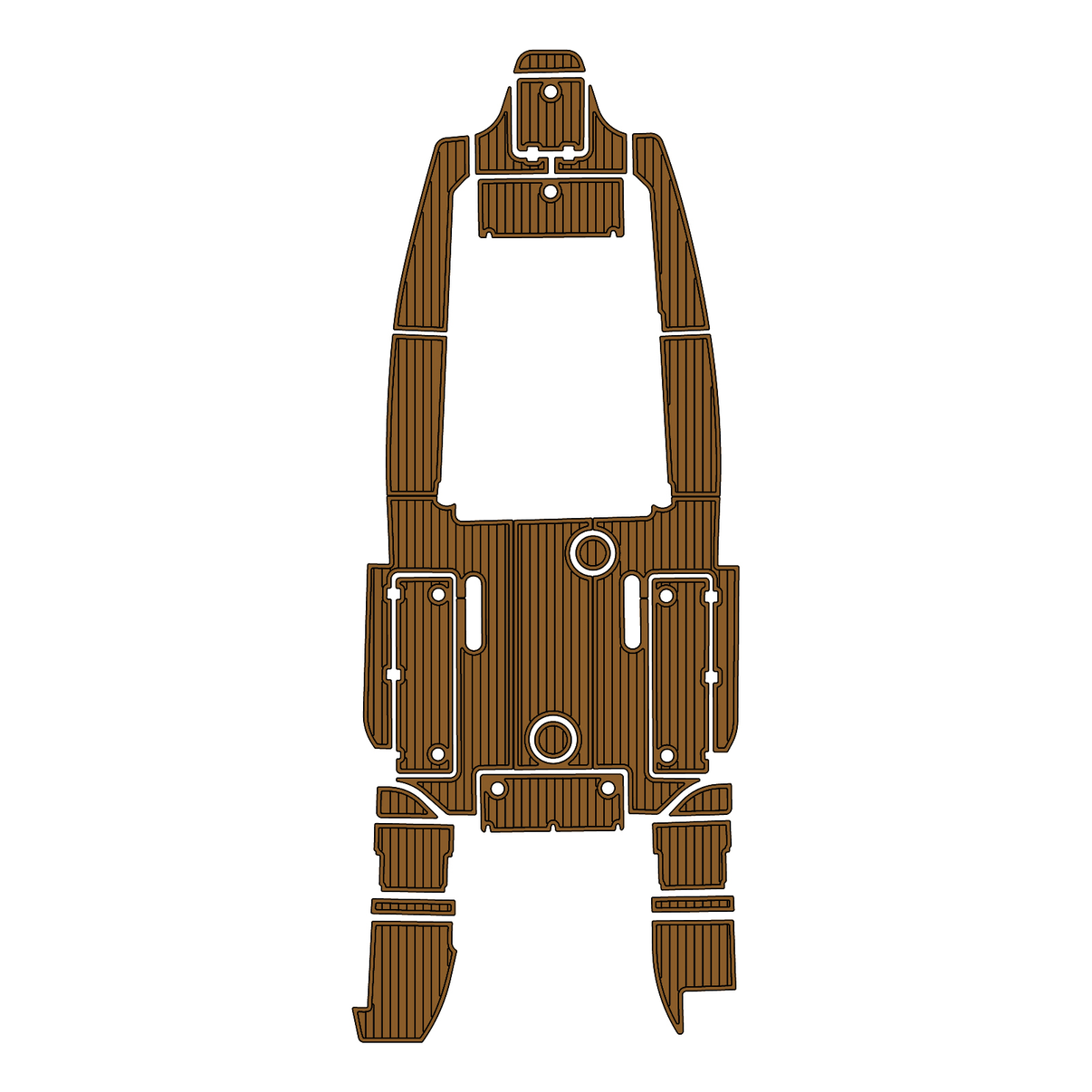Custom "2015 Sea Fox 266" EVA Foam Boat Deck Mat Marine Flooring Marine Boat Decking Yacht Pad HzKaiCun