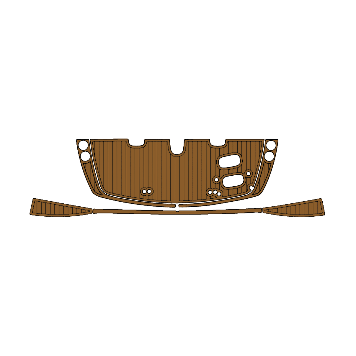 Custom "2016 Bennington Swimstep" EVA Foam Boat Deck Mat Marine Flooring Marine Boat Decking Yacht Pad HzKaiCun