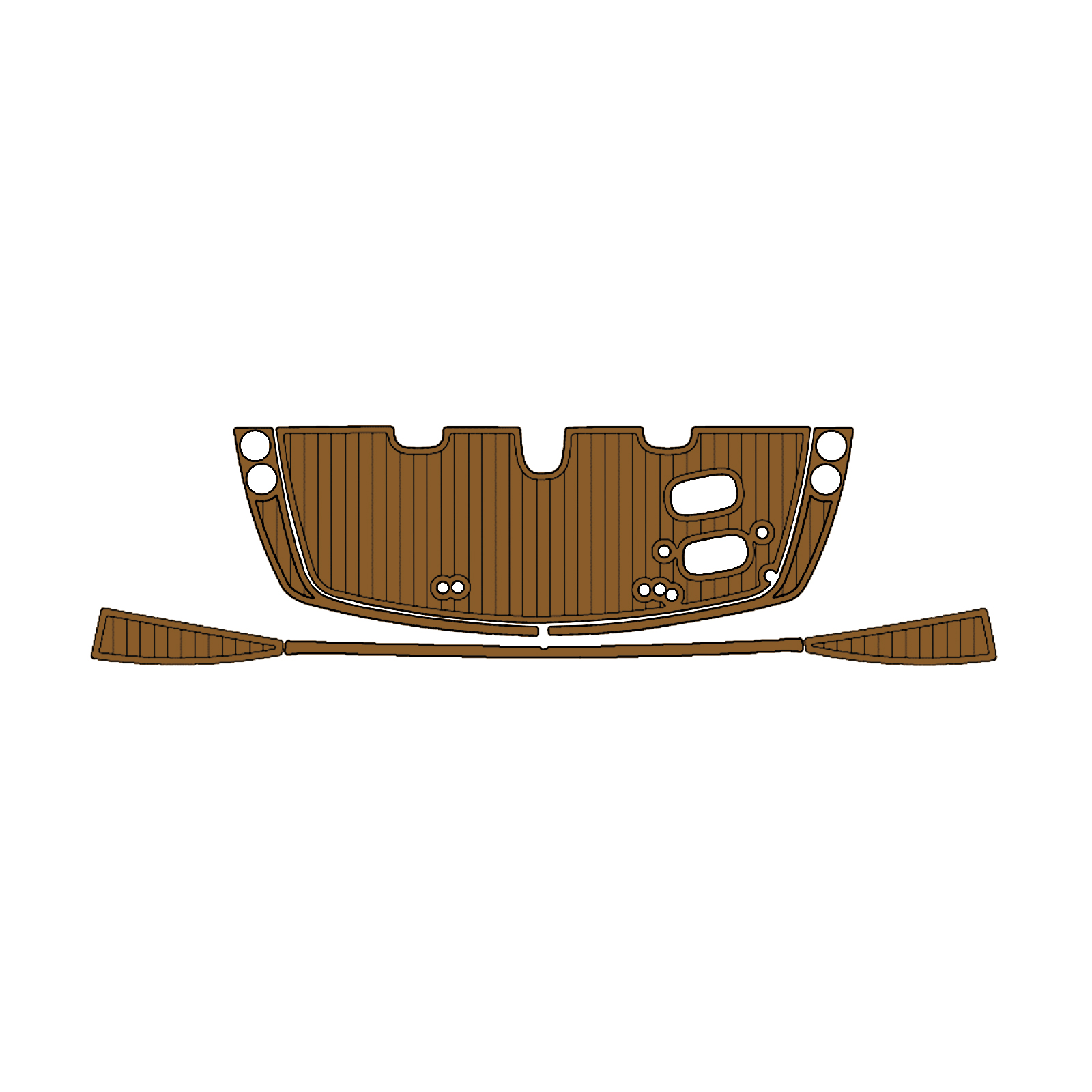 Custom "2016 Bennington Swimstep" EVA Foam Boat Deck Mat Marine Flooring Marine Boat Decking Yacht Pad HzKaiCun