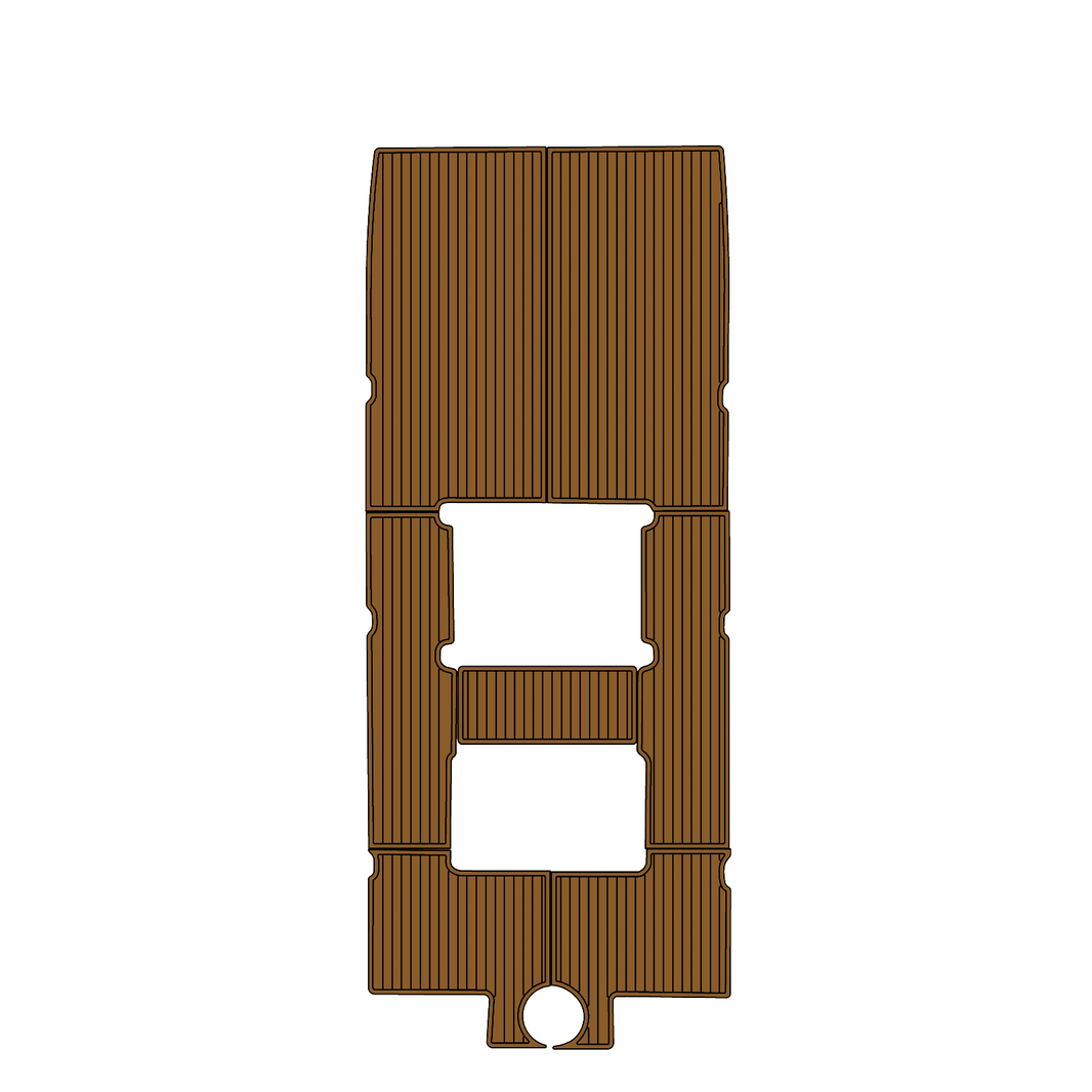 Custom "2017 Carolina Skimmer 21" EVA Foam Boat Deck Mat Marine Flooring Marine Boat Decking Yacht Pad HzKaiCun