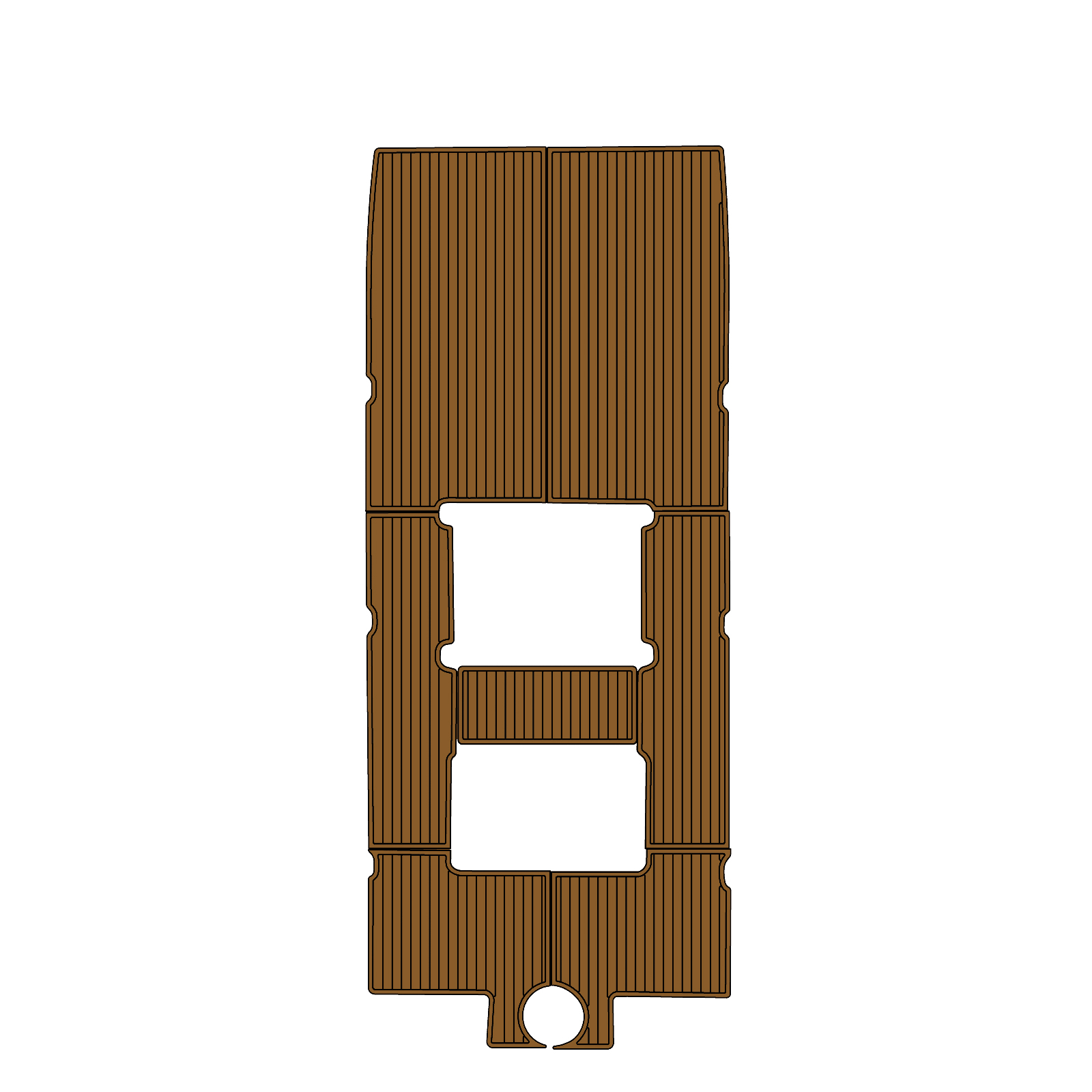 Custom "2017 Carolina Skimmer 21" EVA Foam Boat Deck Mat Marine Flooring Marine Boat Decking Yacht Pad HzKaiCun