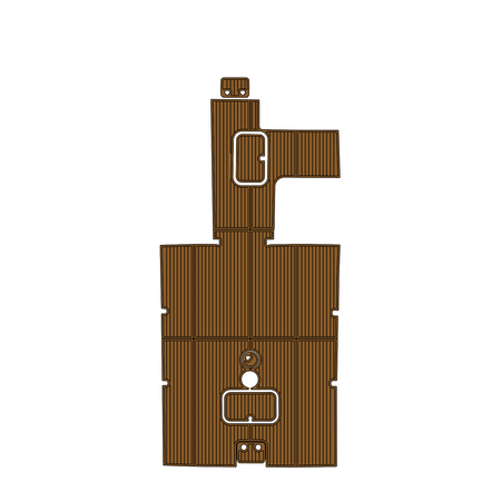 Custom "2017 Steiger Craft 31 Miami" EVA Foam Boat Deck Mat Marine Flooring Marine Boat Decking Yacht Pad HzKaiCun