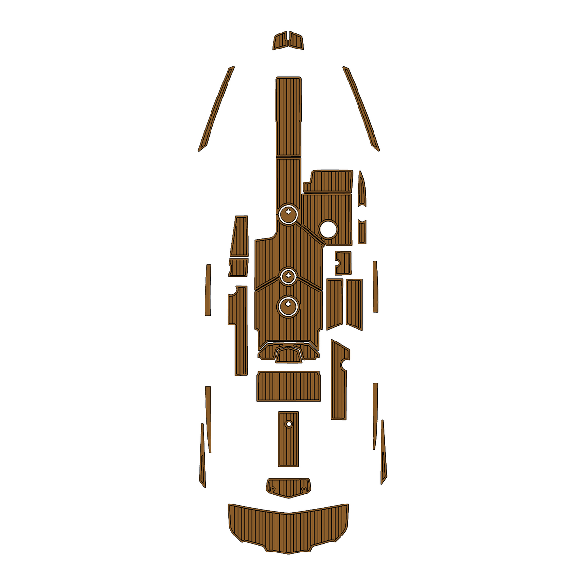 Custom "2018-2019 MasterCraft X Star" EVA Foam Boat Deck Mat Marine Flooring Marine Boat Decking Yacht Pad HzKaiCun