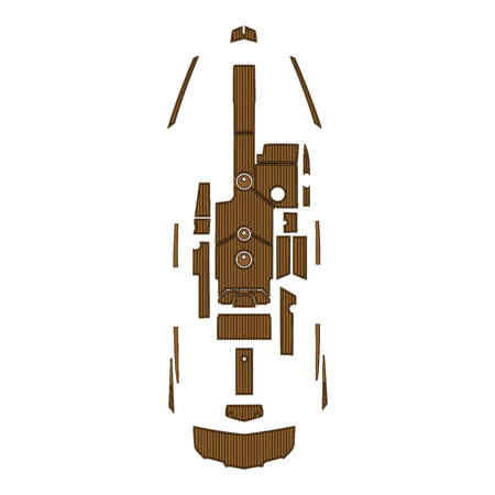 Custom "2018-2019 MasterCraft X Star" EVA Foam Boat Deck Mat Marine Flooring Marine Boat Decking Yacht Pad HzKaiCun