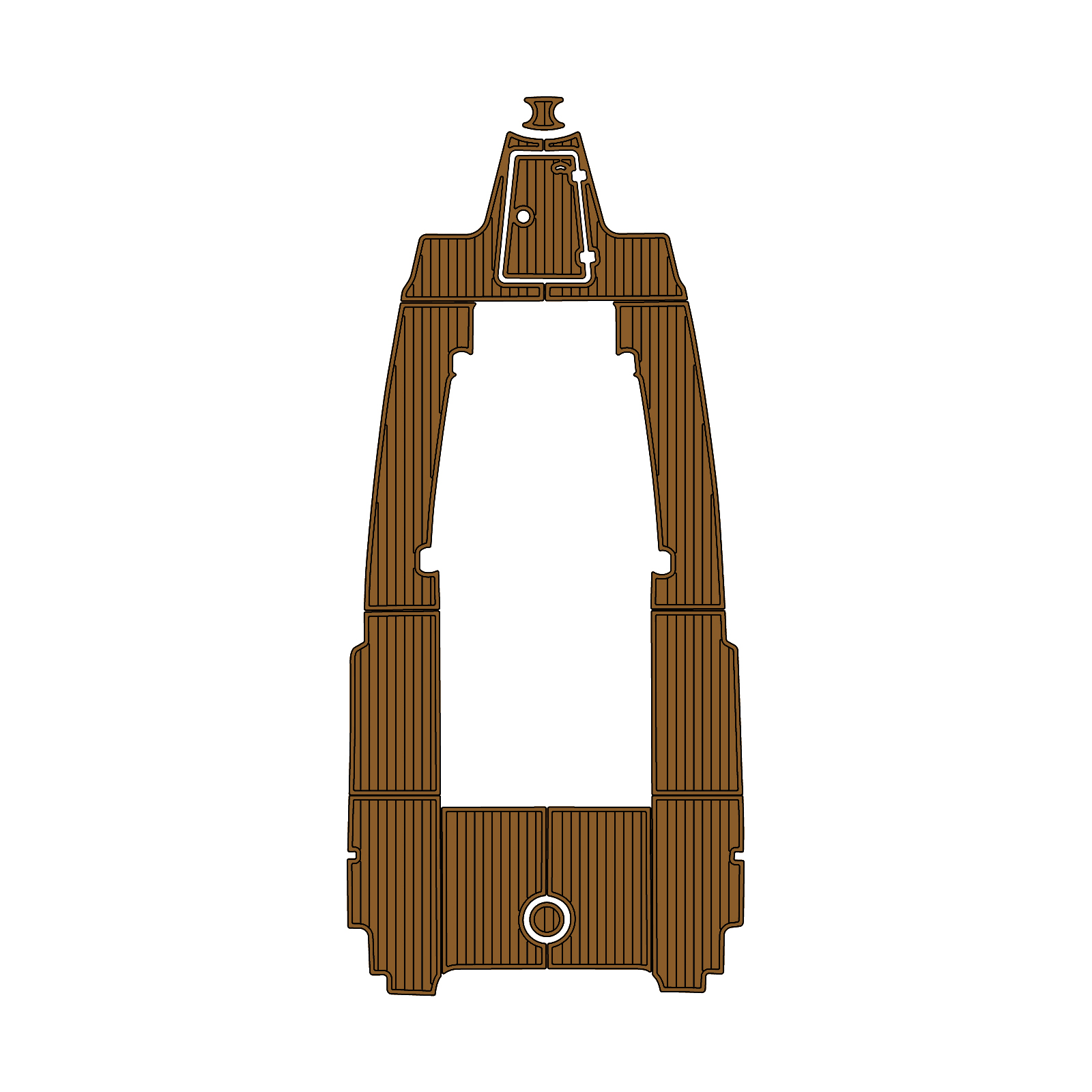 Custom "2018 Sailfish 27CC" EVA Foam Boat Deck Mat Marine Flooring Marine Boat Decking Yacht Pad HzKaiCun