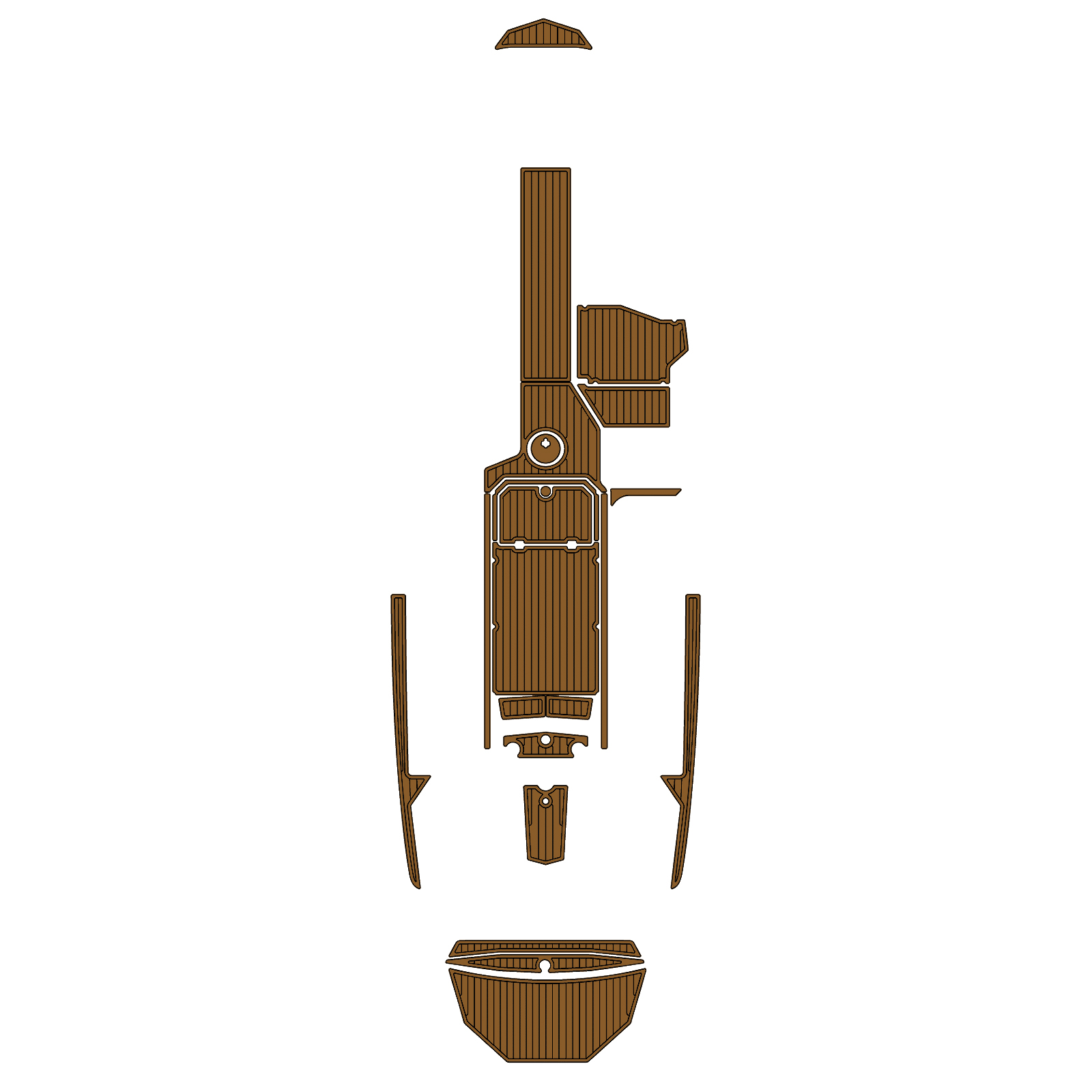 Custom "2018 Supra SL" EVA Foam Boat Deck Mat Marine Flooring Marine Boat Decking Yacht Pad HzKaiCun