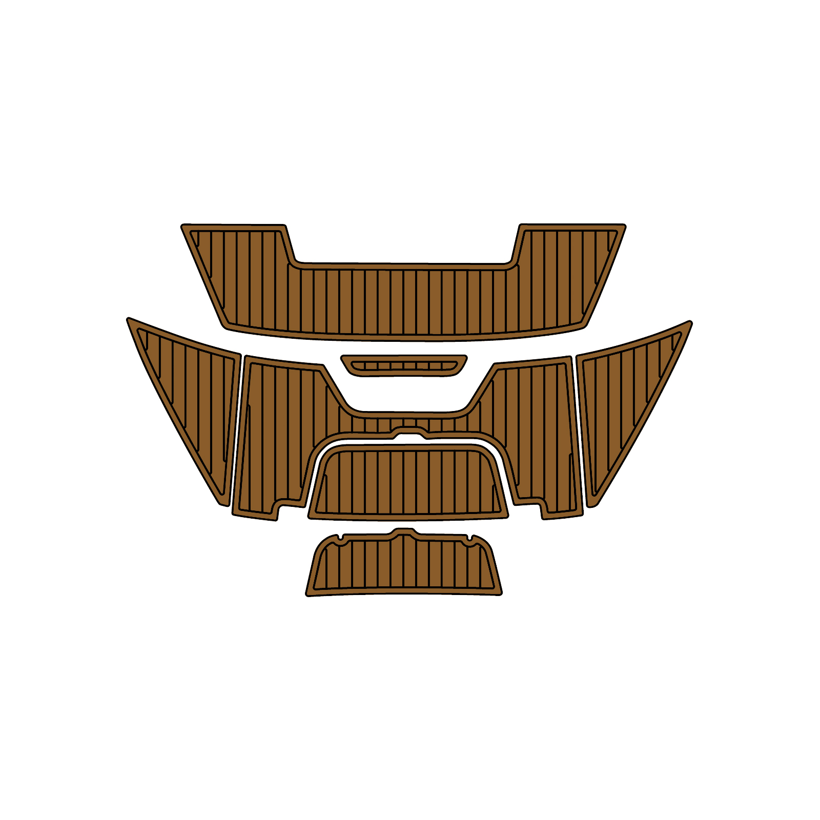Custom "2019 Cobalt CS22" EVA Foam Boat Deck Mat Marine Flooring Marine Boat Decking Yacht Pad HzKaiCun