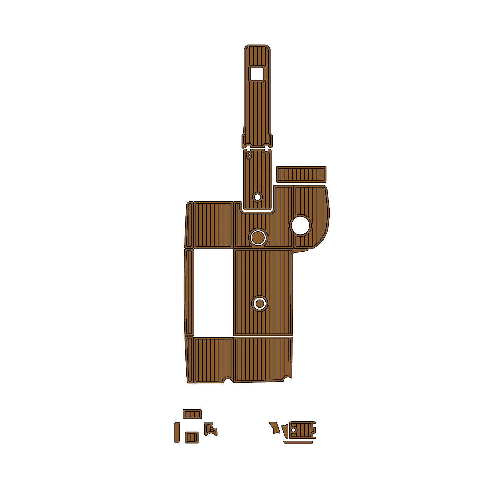 2019 Key West 239 DFS boat flooring