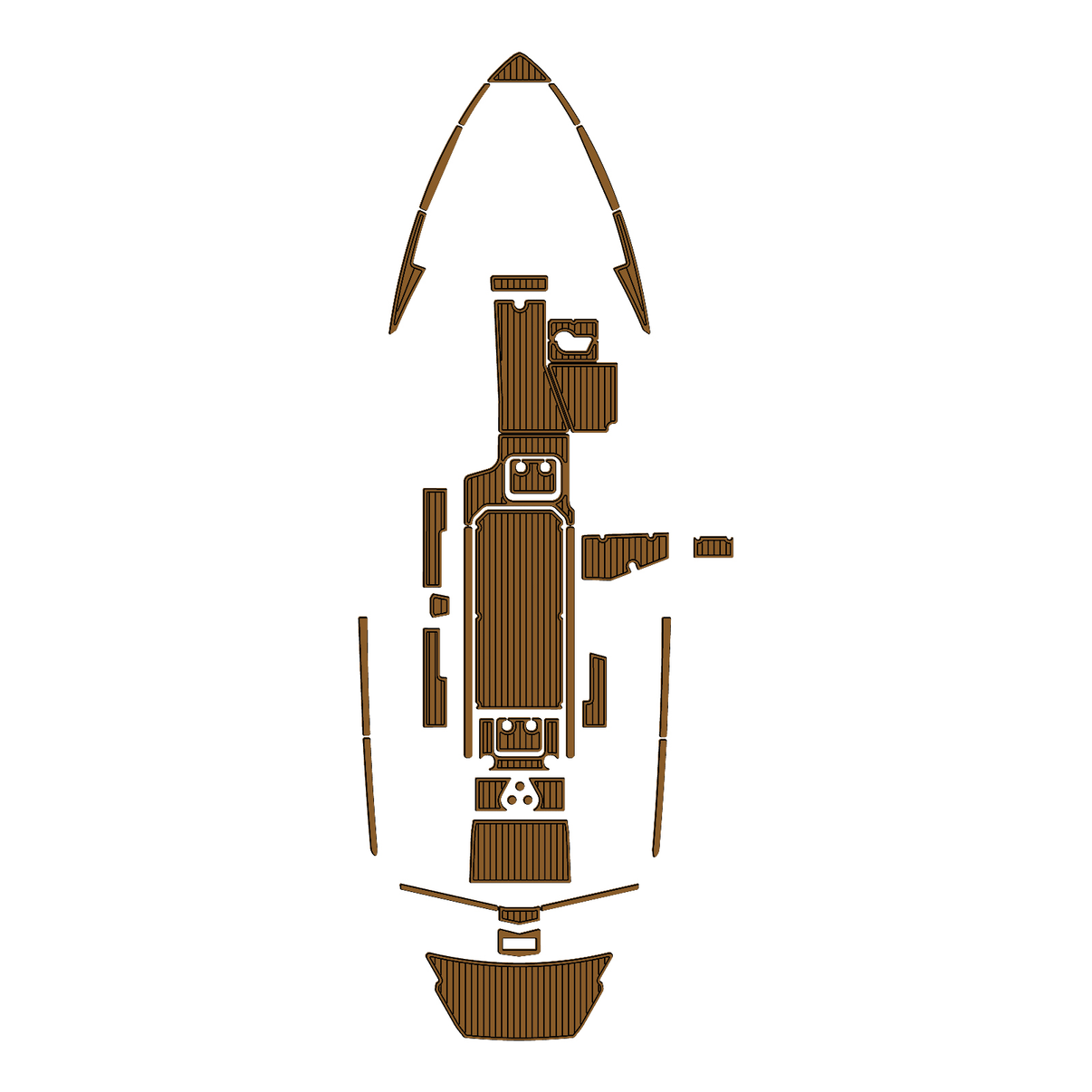 Custom "2019 Malibu 25LSV" EVA Foam Boat Deck Mat Marine Flooring Marine Boat Decking Yacht Pad HzKaiCun