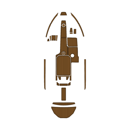 Custom "2019 Moomba Craz" EVA Foam Boat Deck Mat Marine Flooring Marine Boat Decking Yacht Pad HzKaiCun