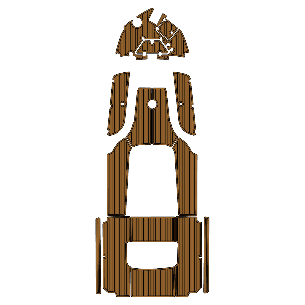 Custom "2019 Nautic Star 251 Hybrid" EVA Foam Boat Deck Mat Marine Flooring Marine Boat Decking Yacht Pad HzKaiCun