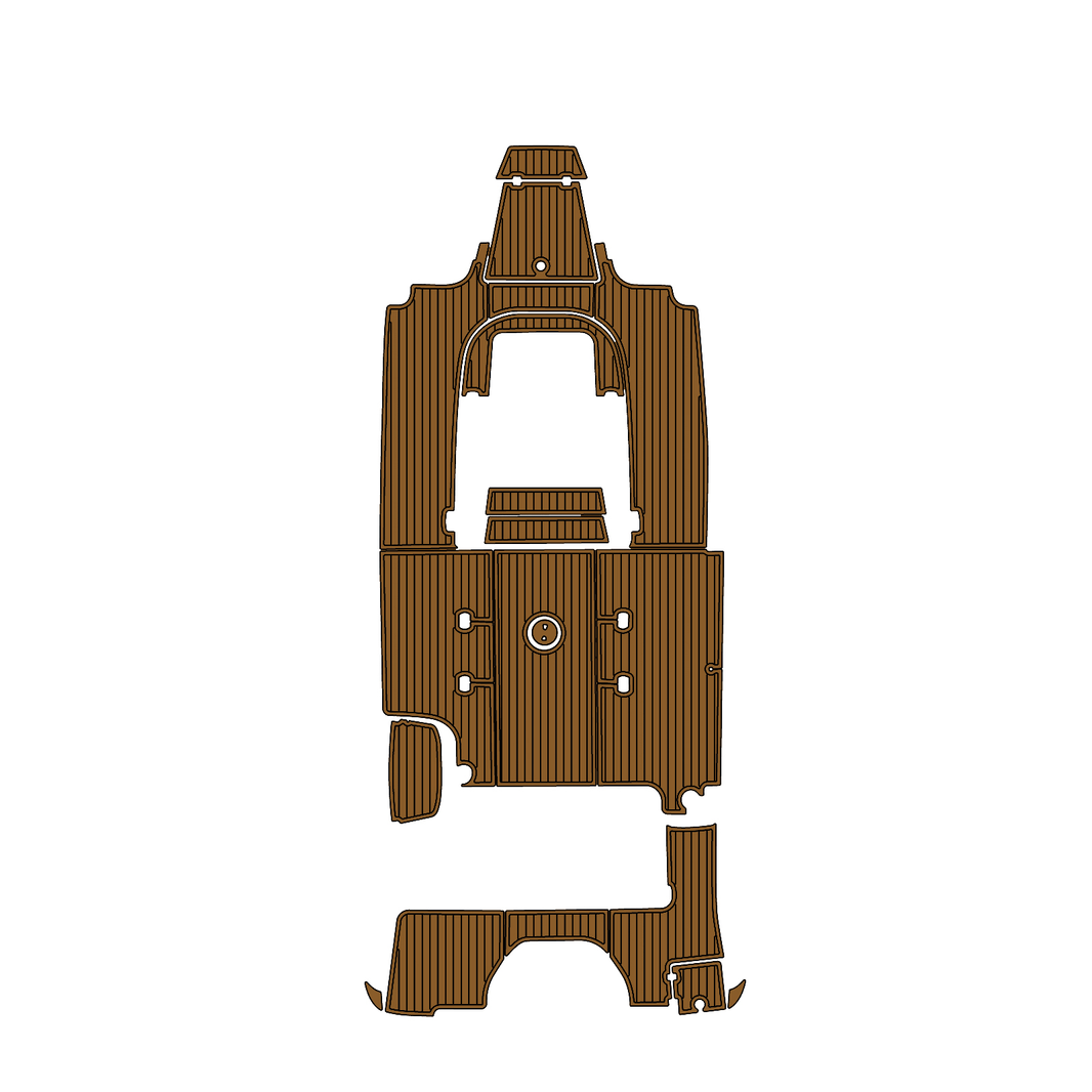 Custom "2019 Robalo Explorer 242" EVA Foam Boat Deck Mat Marine Flooring Marine Boat Decking Yacht Pad HzKaiCun