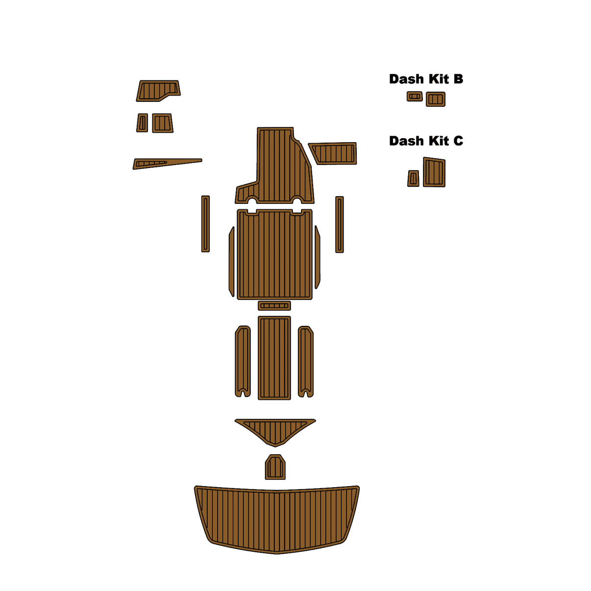 Custom "2019 Tige R21" EVA Foam Boat Deck Mat Marine Flooring Marine Boat Decking Yacht Pad HzKaiCun