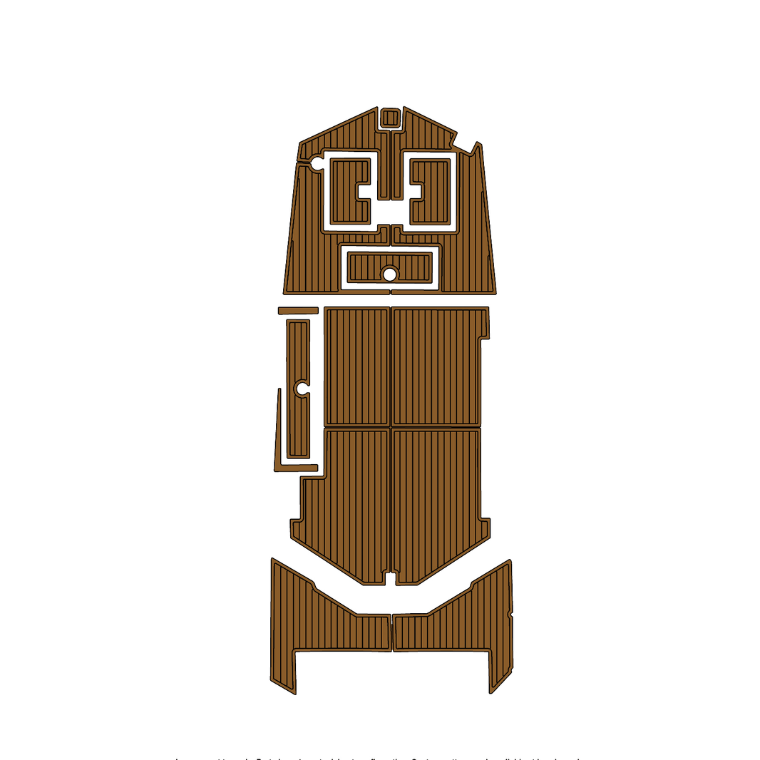 Custom "2020 Crestliner 1760" EVA Foam Boat Deck Mat Marine Flooring Marine Boat Decking Yacht Pad HzKaiCun